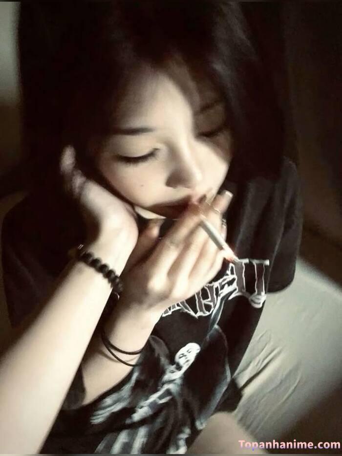 ảnh con gái hút thuốc 37