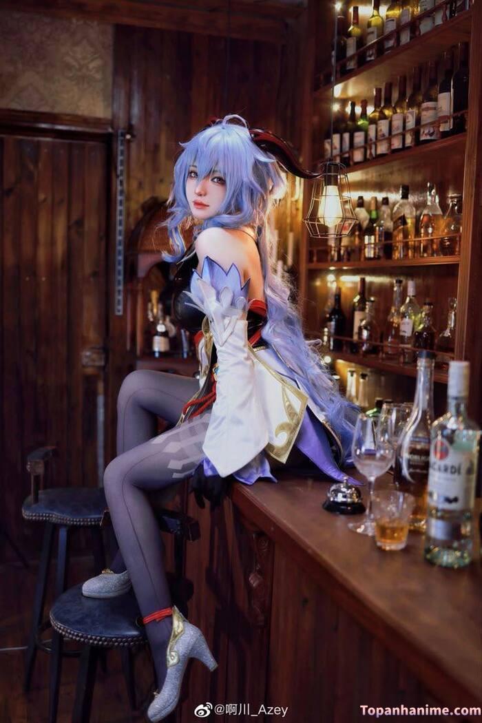 ảnh cosplay Ganyu 20