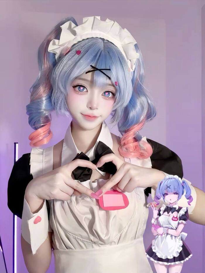 ảnh cosplay hầu gái 27