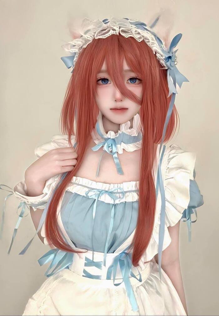 ảnh cosplay hầu gái 28