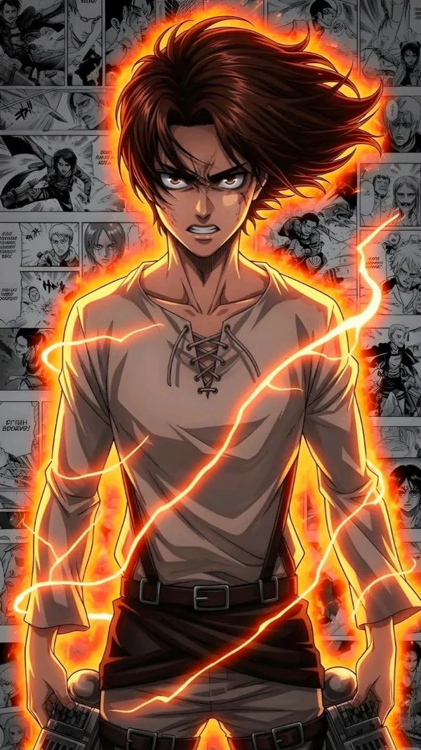 Hình Ảnh Eren Yeager ngầu 12