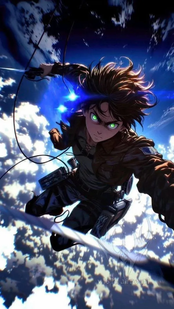 Hình Ảnh Eren Yeager ngầu 39