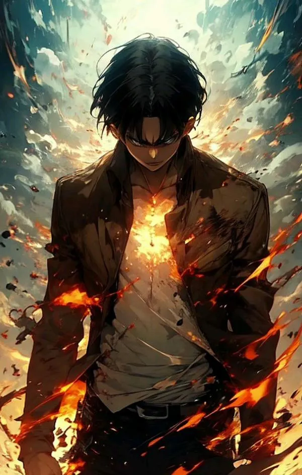 Hình Ảnh Eren Yeager ngầu 49