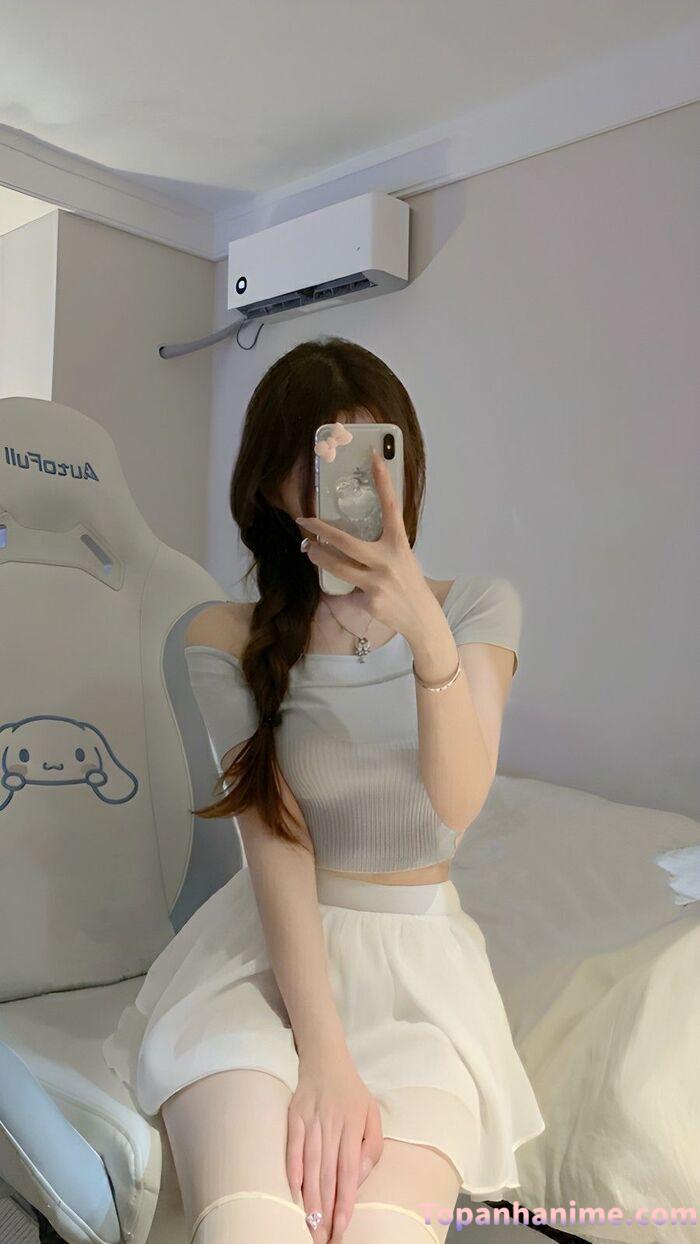 Ảnh gái xinh che mặt bằng điện thoại 62