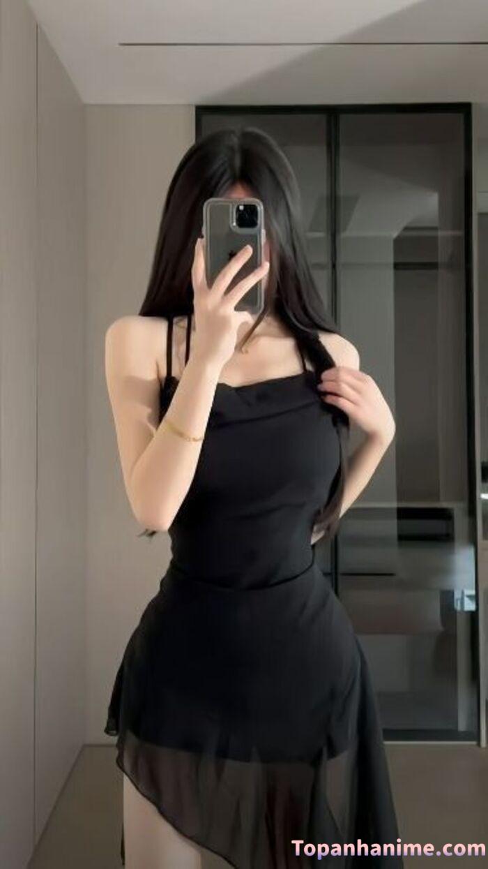 Ảnh gái xinh che mặt bằng điện thoại 68