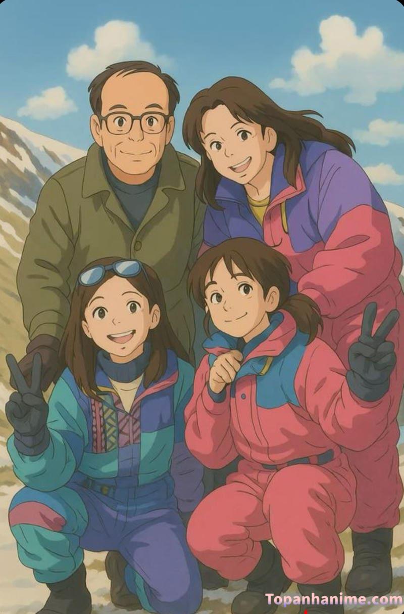 ảnh gia đình anime 30