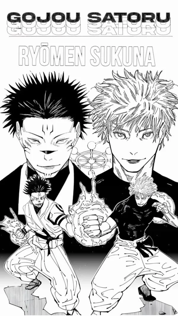 Hình Ảnh Gojo vs Sukuna ngầu 10