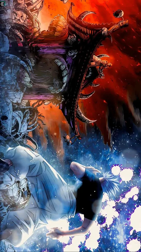 Hình Ảnh Gojo vs Sukuna ngầu 3