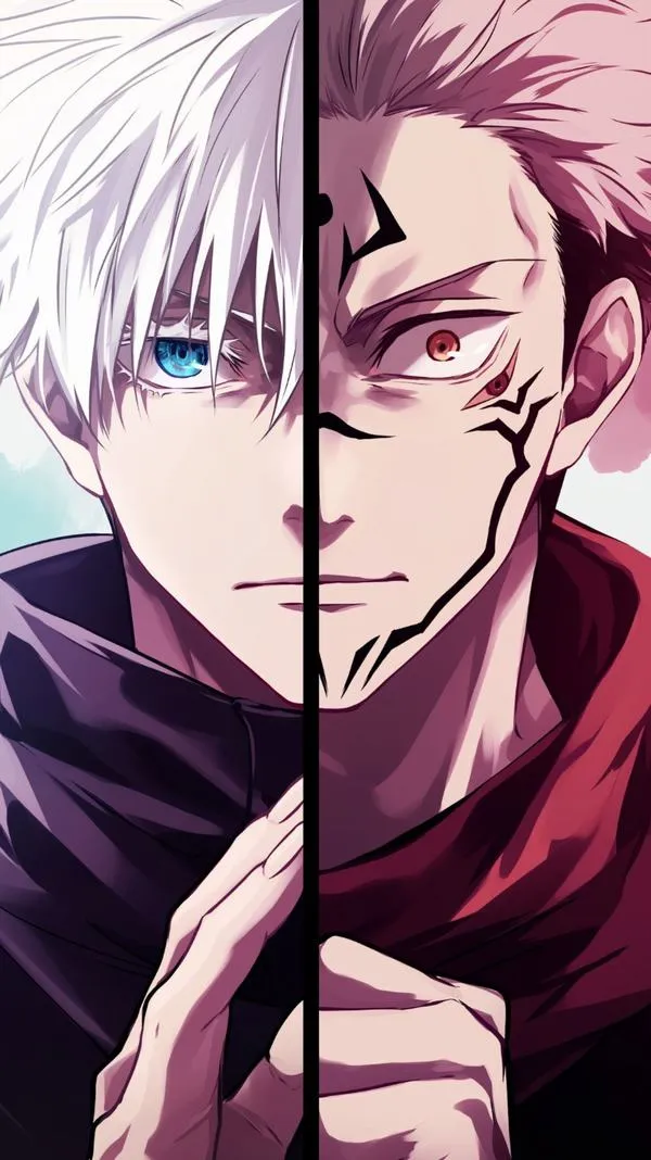 Hình Ảnh Gojo vs Sukuna ngầu 51