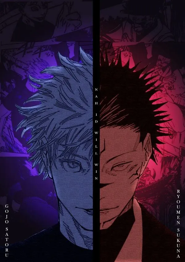 Hình Ảnh Gojo vs Sukuna ngầu 52