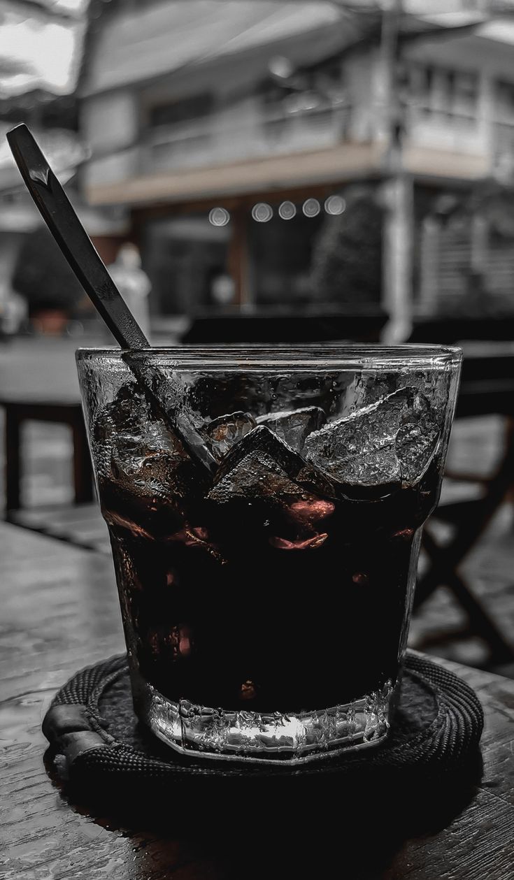 Hình Ảnh Ly Cafe Đen Đá 13