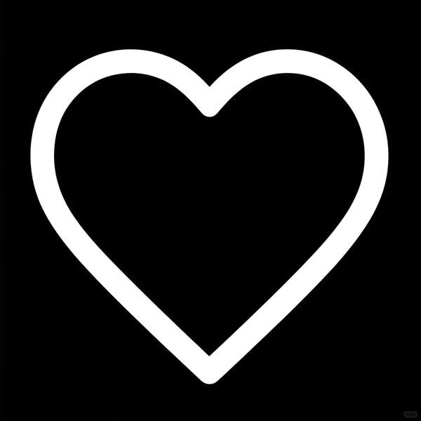 ảnh trái tim đen đẹp 37