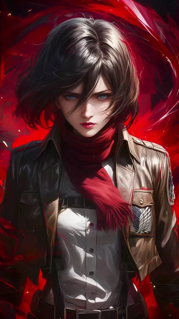 Hình Ảnh Mikasa Ackerman 46