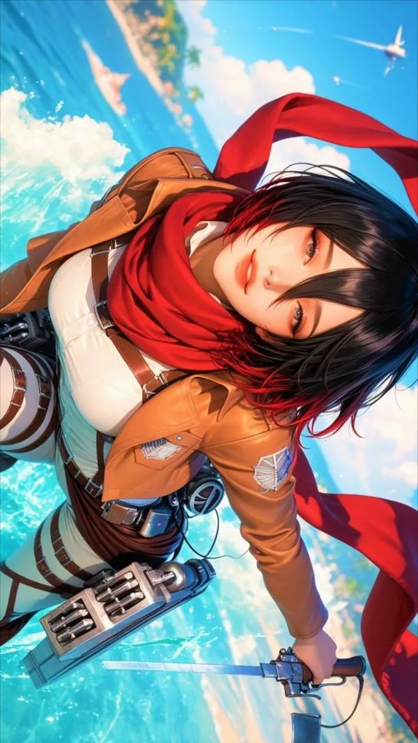 Hình Ảnh Mikasa Ackerman 19
