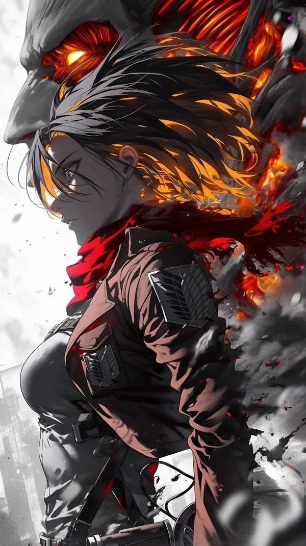 Hình Ảnh Mikasa Ackerman 8