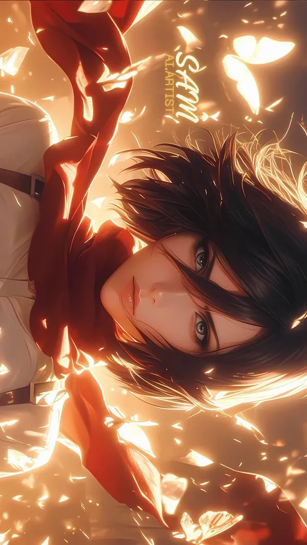 Hình Ảnh Mikasa Ackerman 43