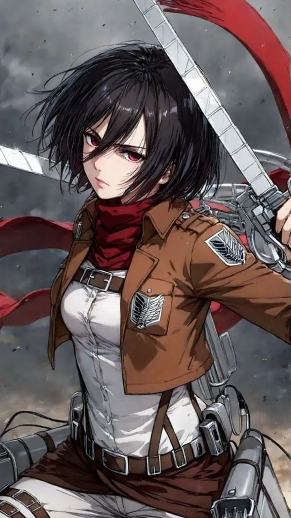 Hình Ảnh Mikasa Ackerman 22