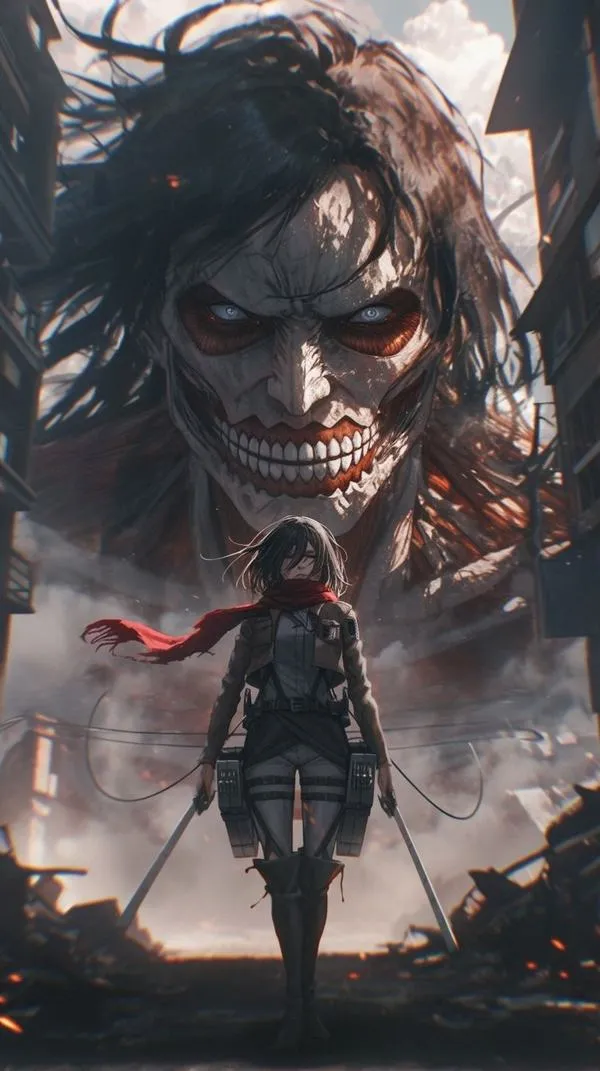 Hình Ảnh Mikasa Ackerman 54