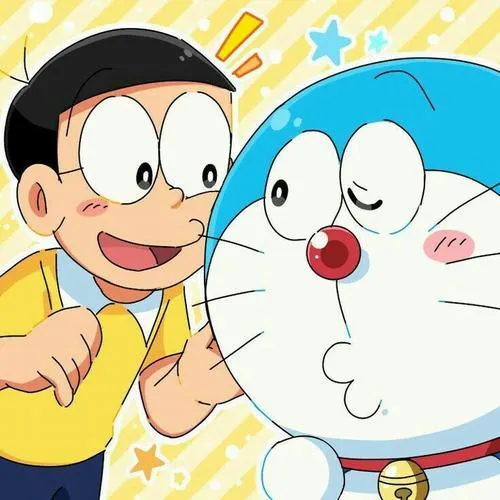 Hình Ảnh Nobita và Doremon cute 45