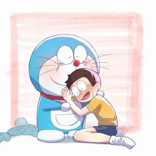 Hình Ảnh Nobita và Doremon cute 61