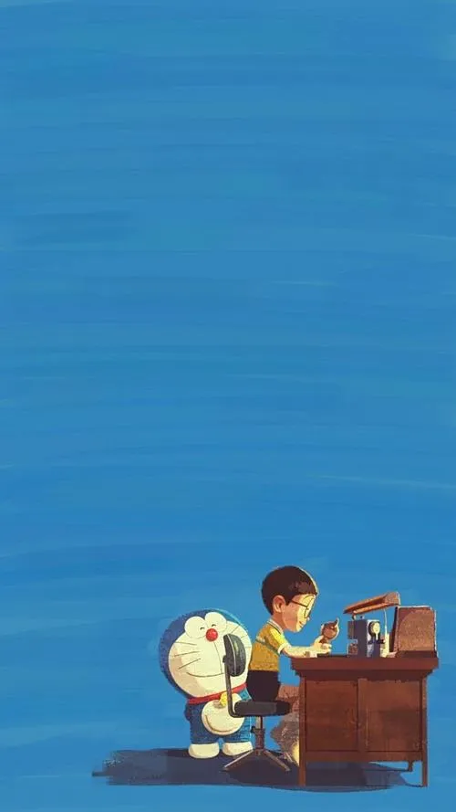 Hình Ảnh Nobita và Doremon cute 71