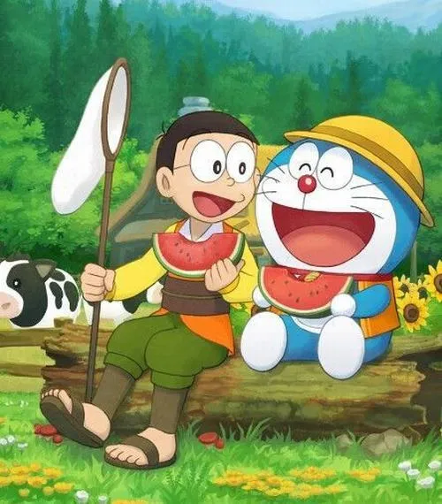 Hình Ảnh Nobita và Doremon cute 19
