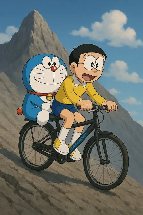 Hình Ảnh Nobita và Doremon cute 20