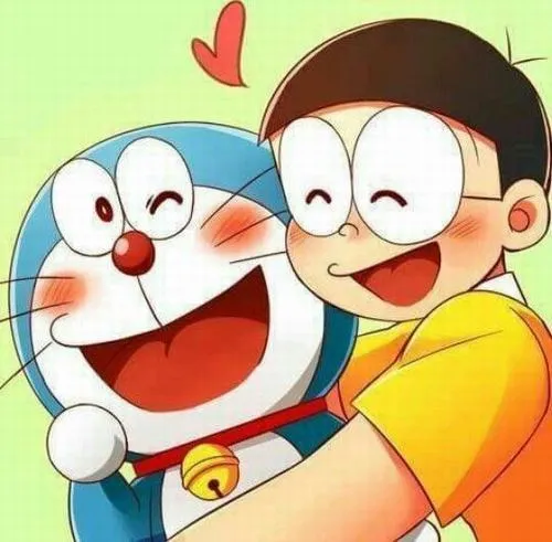 Hình Ảnh Nobita và Doremon cute 49