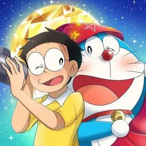 Hình Ảnh Nobita và Doremon cute 33