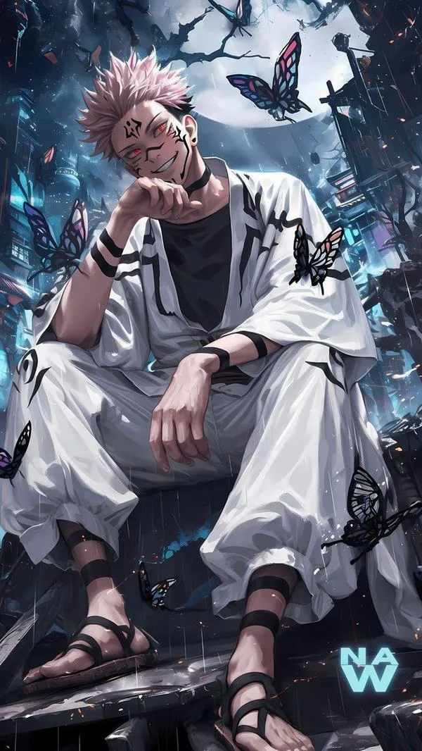 Hình Ảnh Sukuna Ryomen ngầu 9