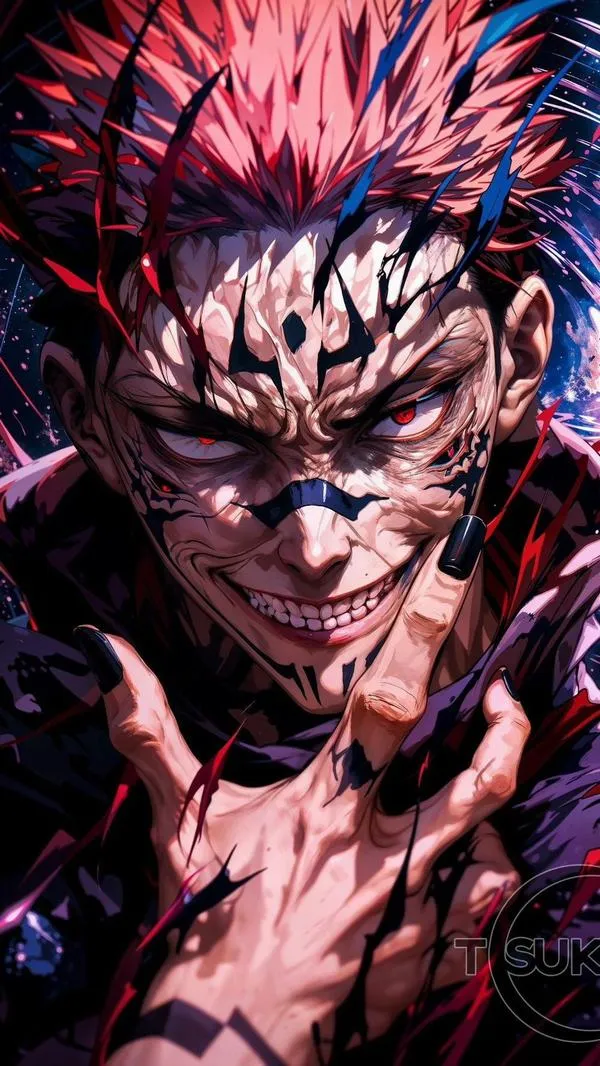 Hình Ảnh Sukuna Ryomen ngầu 13