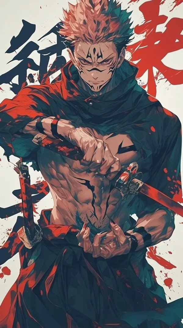 Hình Ảnh Sukuna Ryomen ngầu 27