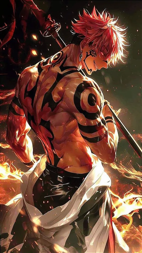 Hình Ảnh Sukuna Ryomen ngầu 3