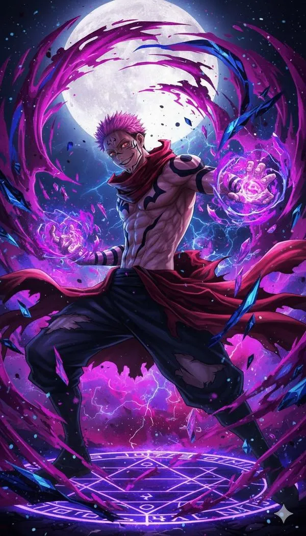 Hình Ảnh Sukuna Ryomen ngầu 5