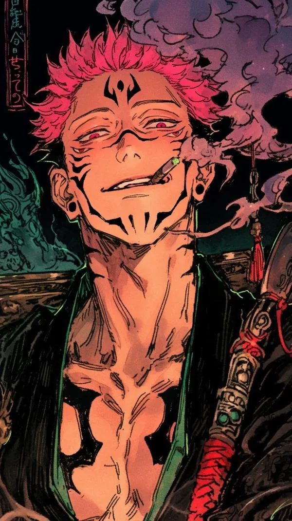 Hình Ảnh Sukuna Ryomen ngầu 7