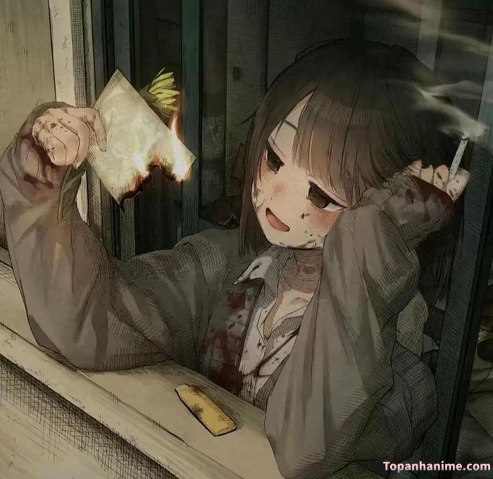 Ảnh anime buồn 38