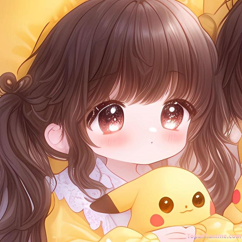 hình chibi cô gái 20