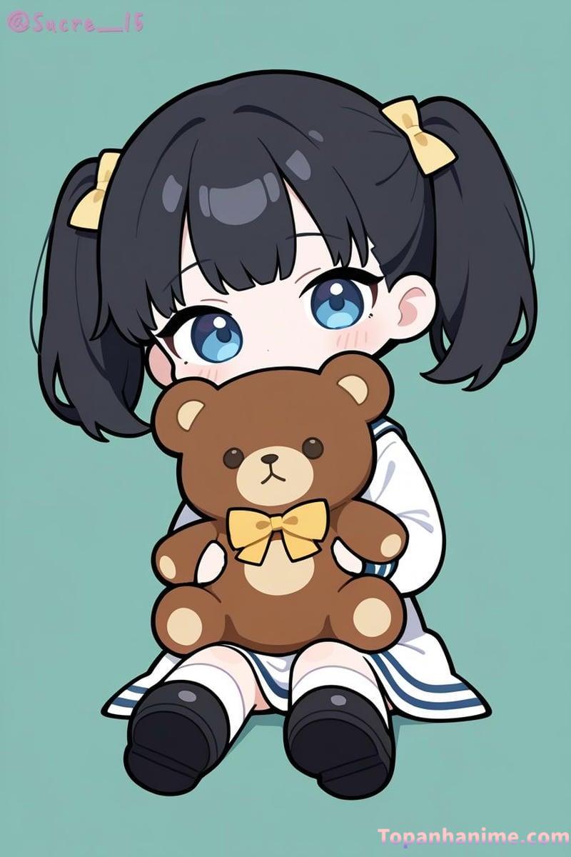 hình chibi cô gái 37