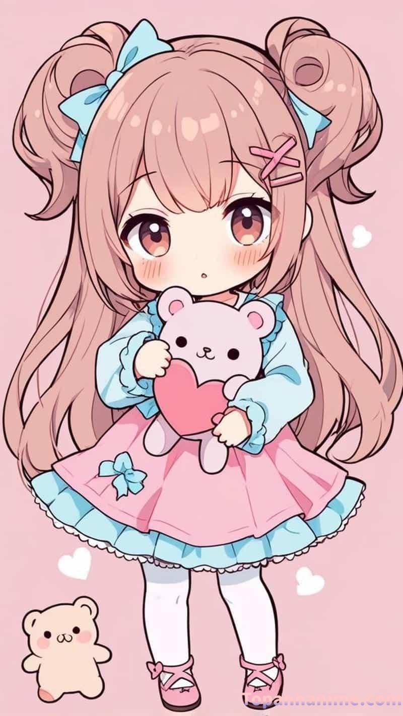 hình chibi cô gái 43