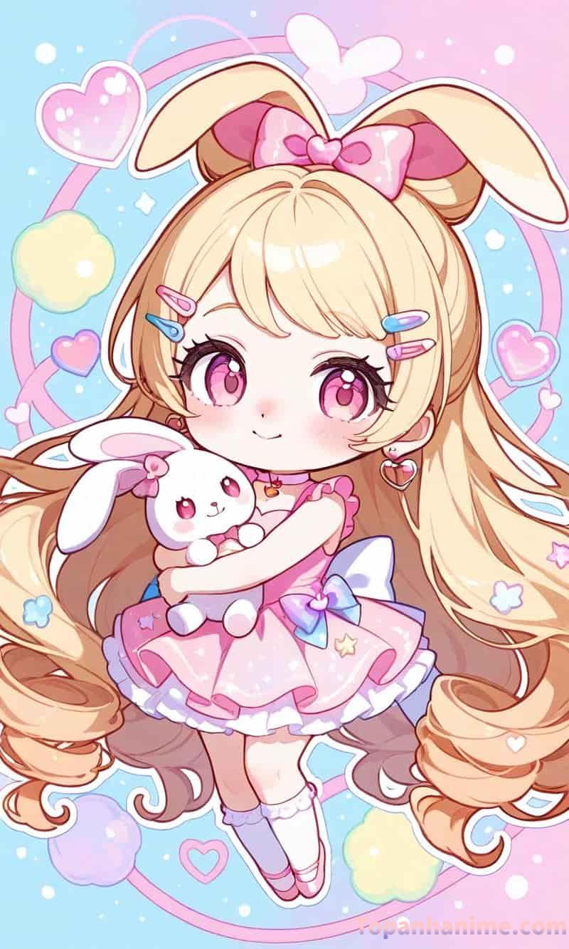 hình chibi cô gái 46