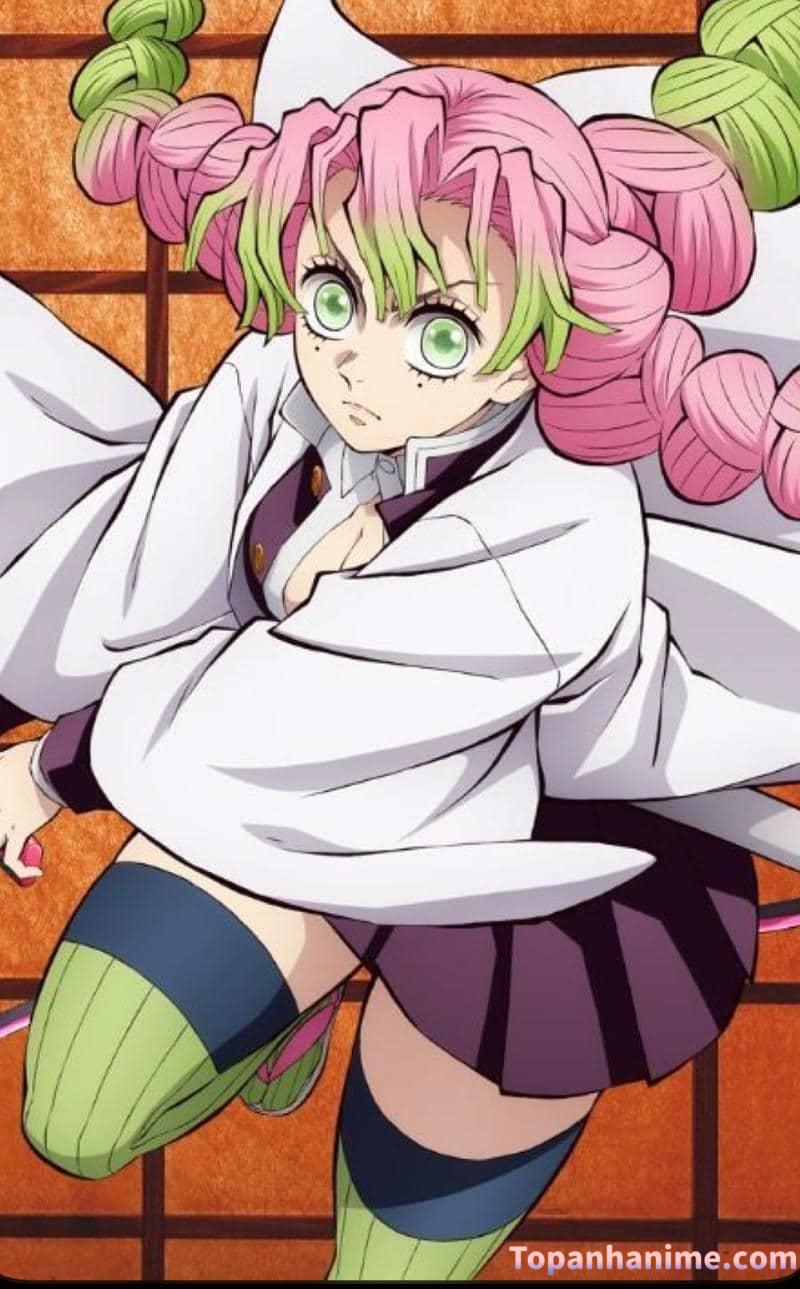 ảnh Mitsuri anime xinh đẹp 30