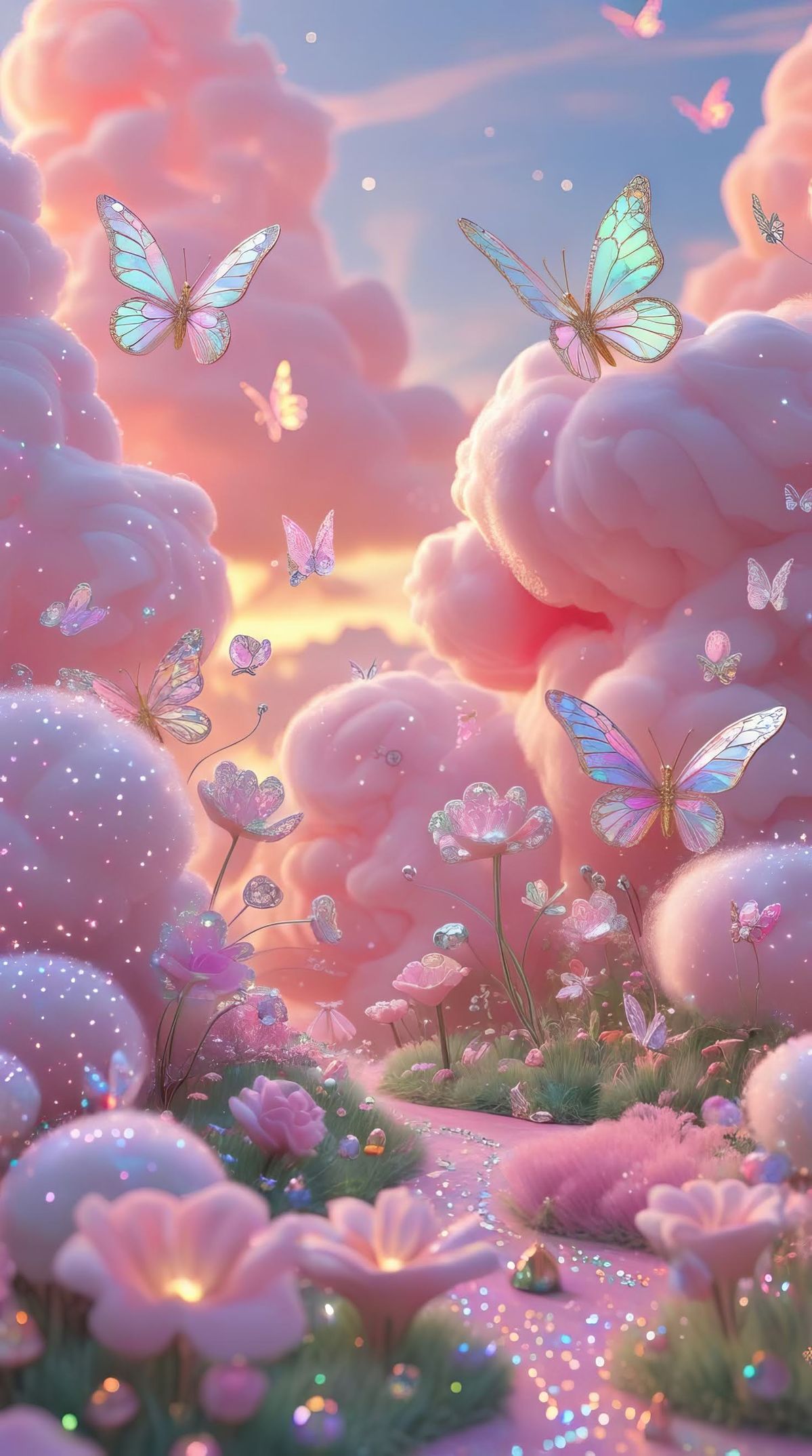 Hình nền cute màu hồng 12