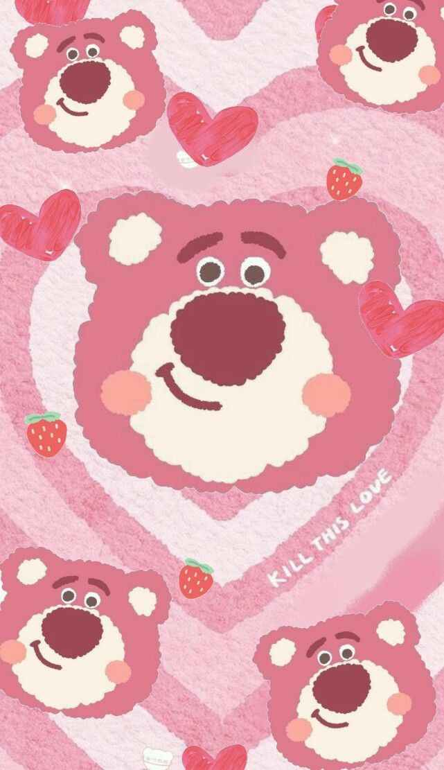 Hình nền gấu dâu 15