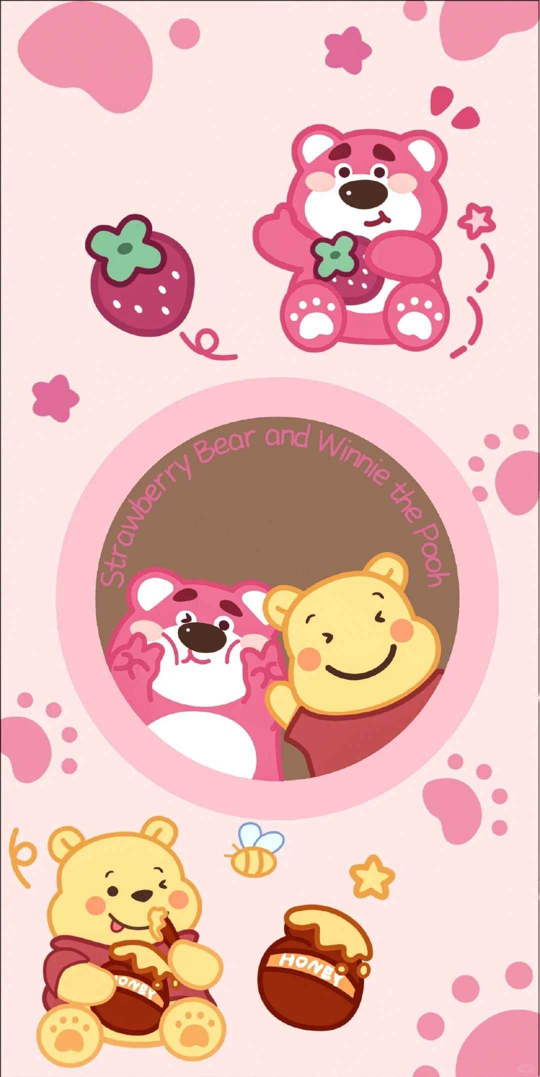 Hình nền gấu dâu 5