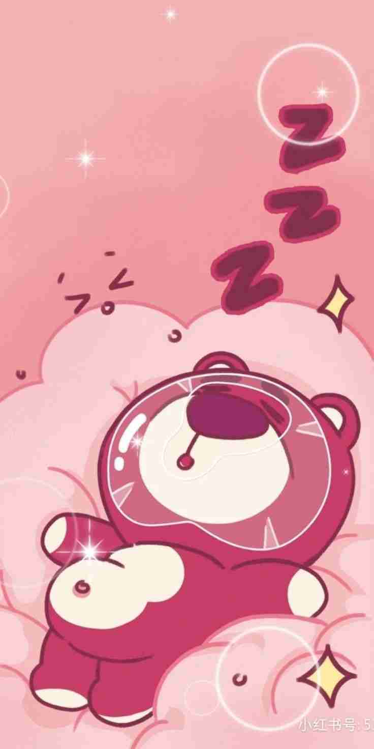 Hình nền gấu dâu cute 17