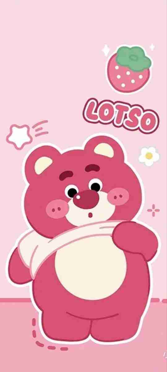 Hình nền gấu dâu cute 6