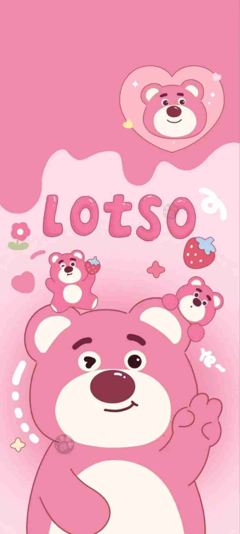 Hình nền gấu dâu cute 9