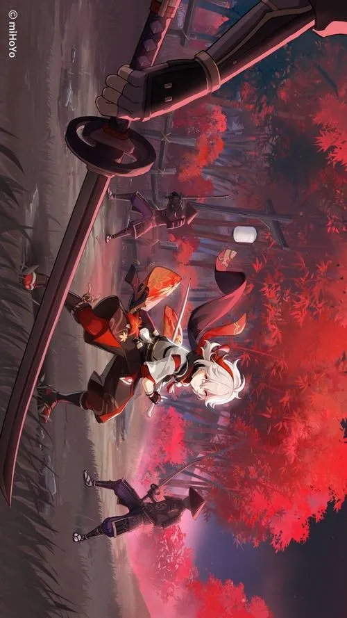 Hình nền Kaedehara Kazuha 26