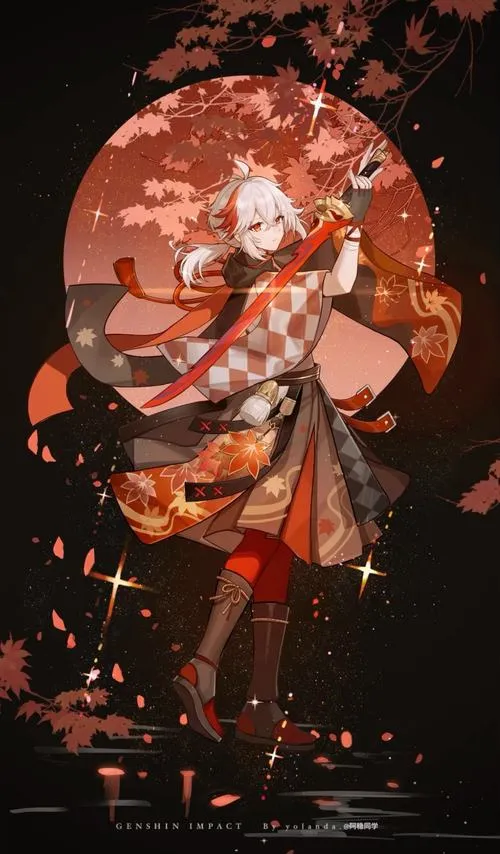 Hình nền Kaedehara Kazuha 28