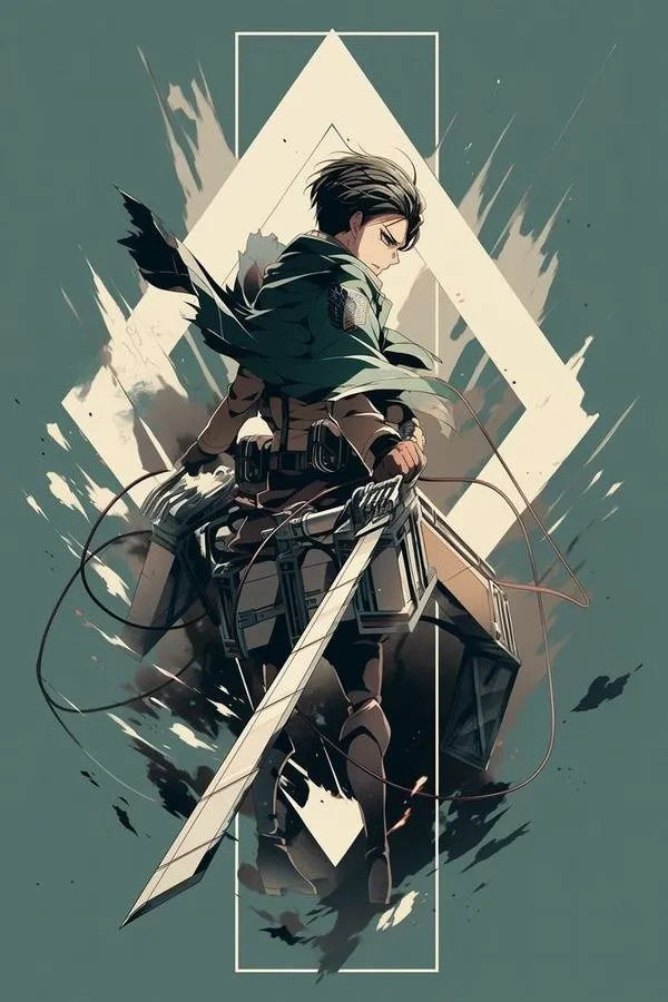 Ảnh Hình Nền Levi Ackerman ngầu 71